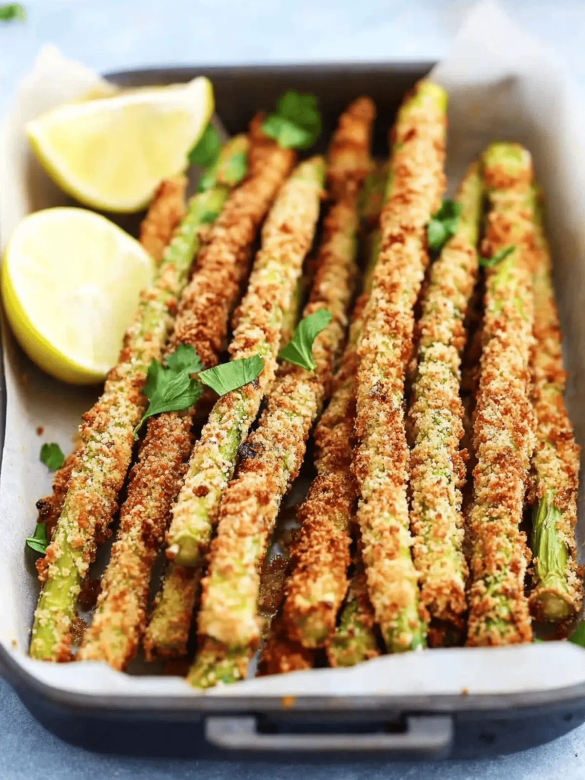 Crispy Air Fryer Asparagus Fries You'll Love for Snacking 4 Air Fryer Asparagus Fries