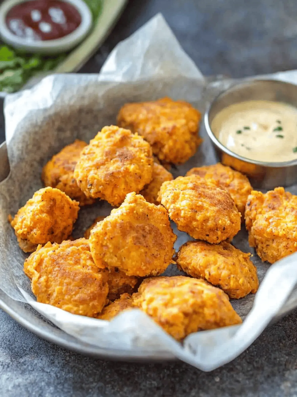 Sweet Potato Chicken Nuggets