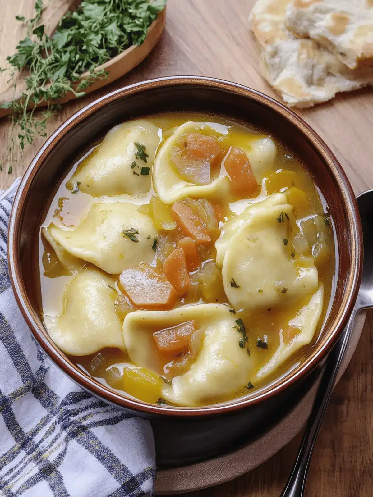 Cozy Up with Flavorful Pierogi Soup in Just 15 Minutes 5 Pierogi Soup