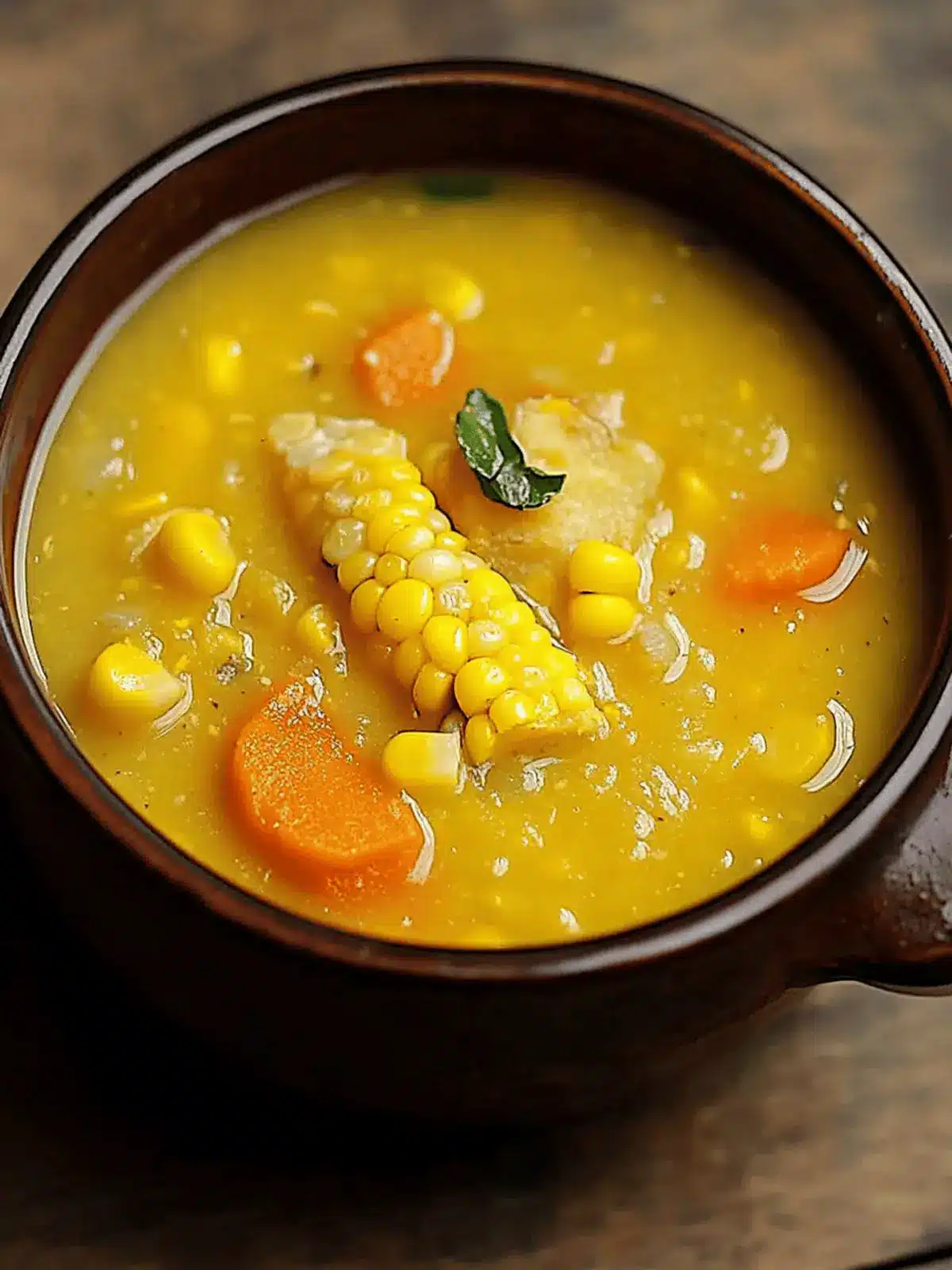 Trini Corn Soup