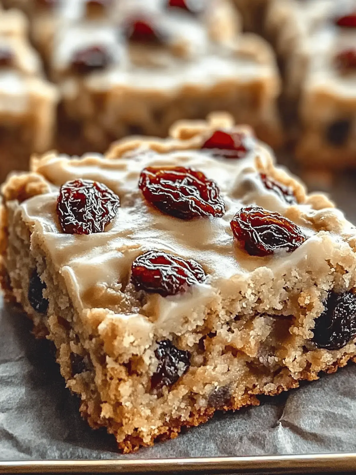 Ultimate Chewy Oatmeal Raisin Cookie Bars to Satisfy Cravings 5 Oatmeal Raisin Cookie Bars