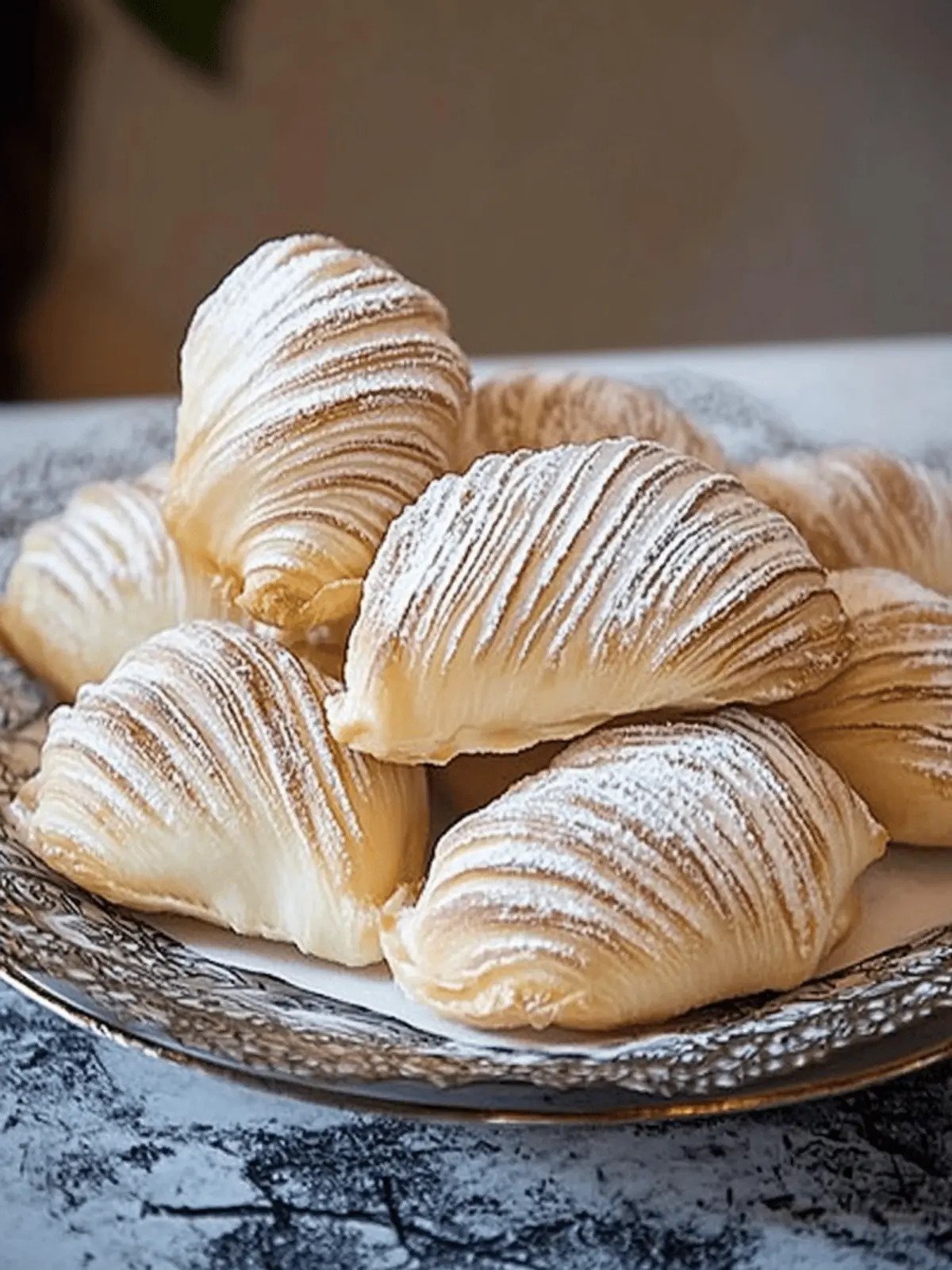 Authentic Italian Sfogliatelle