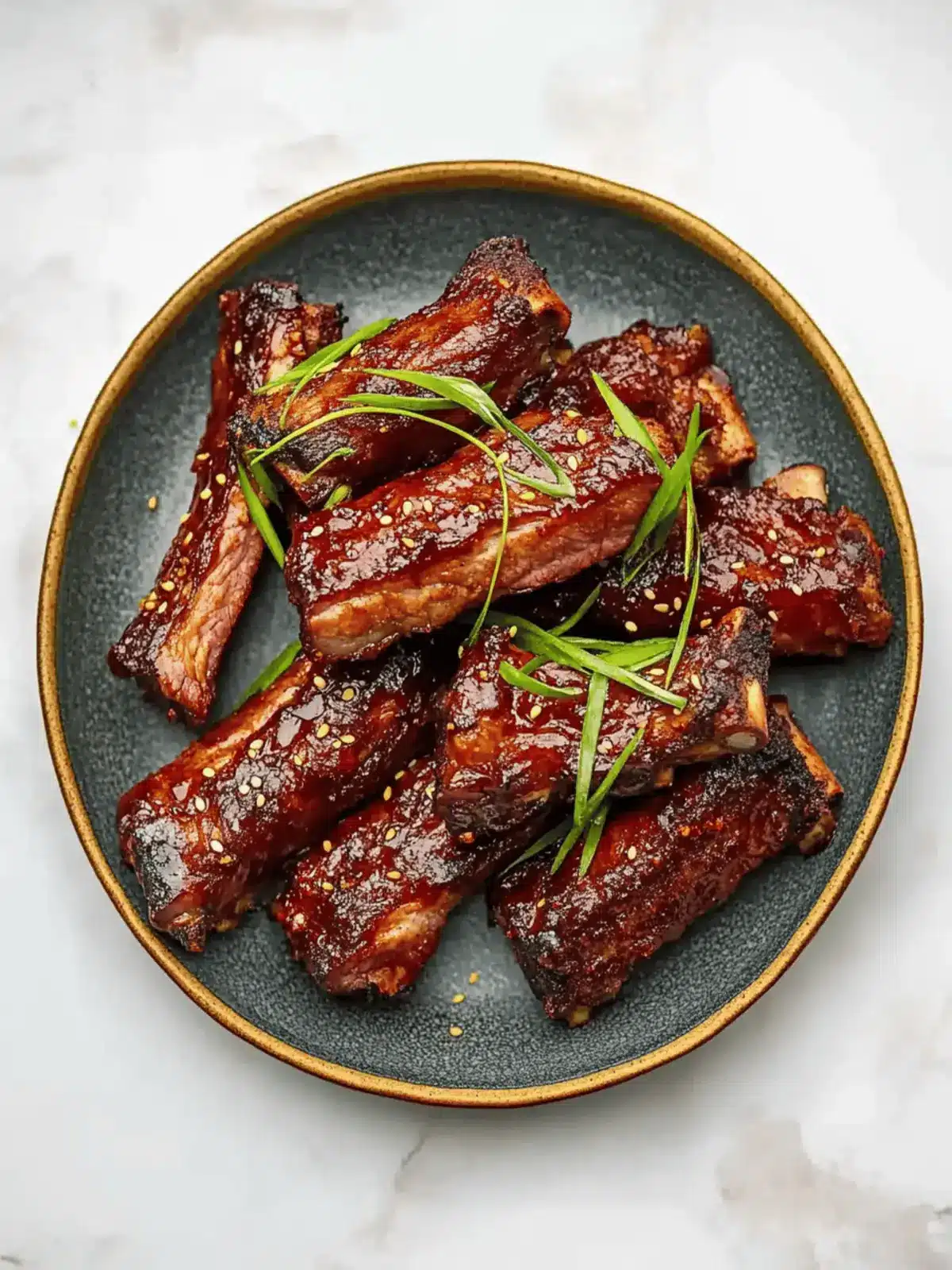 Korean Sweet and Spicy Pork Spareribs