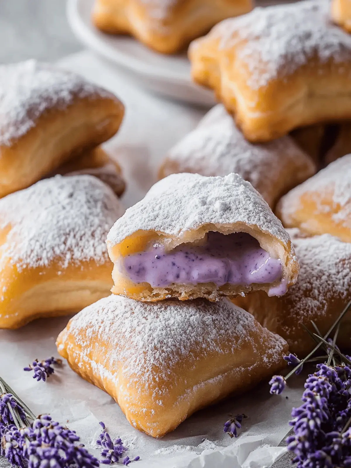 Delicious Lavender Vanilla Bean French Beignets for Home Chefs 2 Lavender Vanilla Bean French Beignets