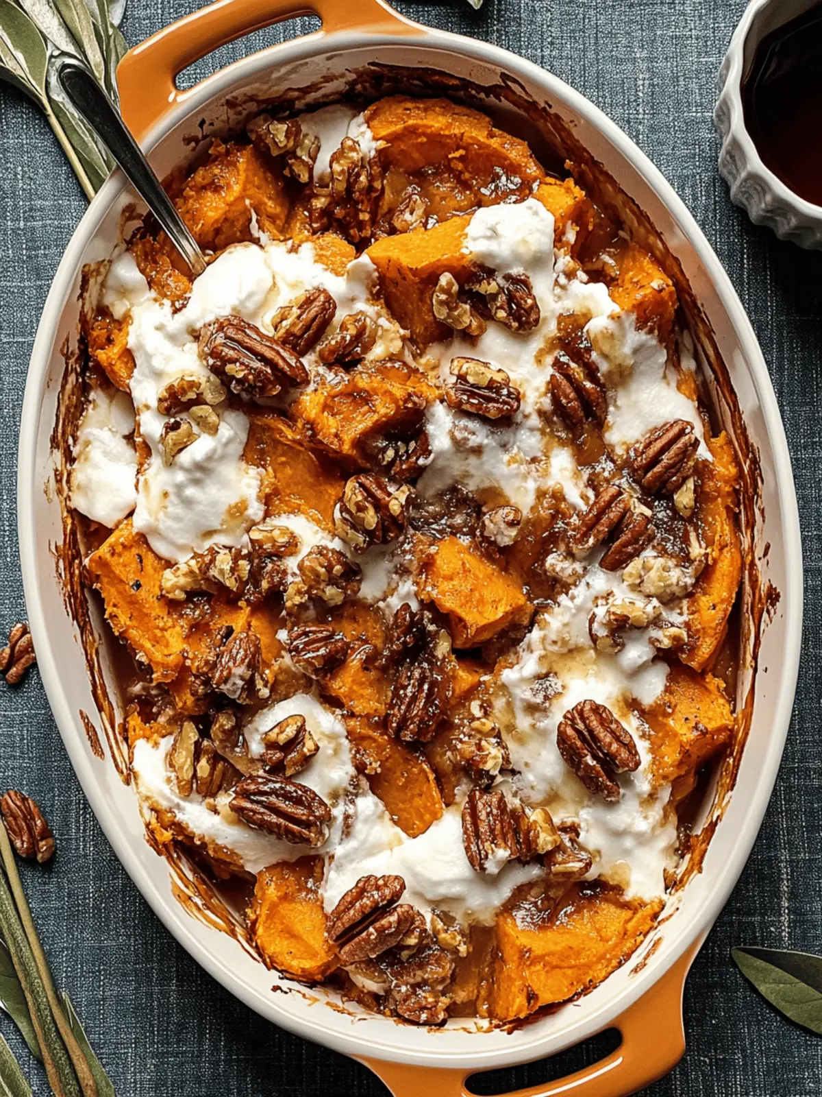 Southern Maple Sweet Potato Casserole