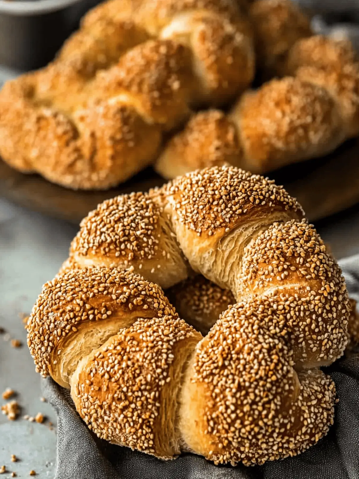 Delicious Turkish Simit: A Homemade Taste of Comfort 2 Turkish Simit