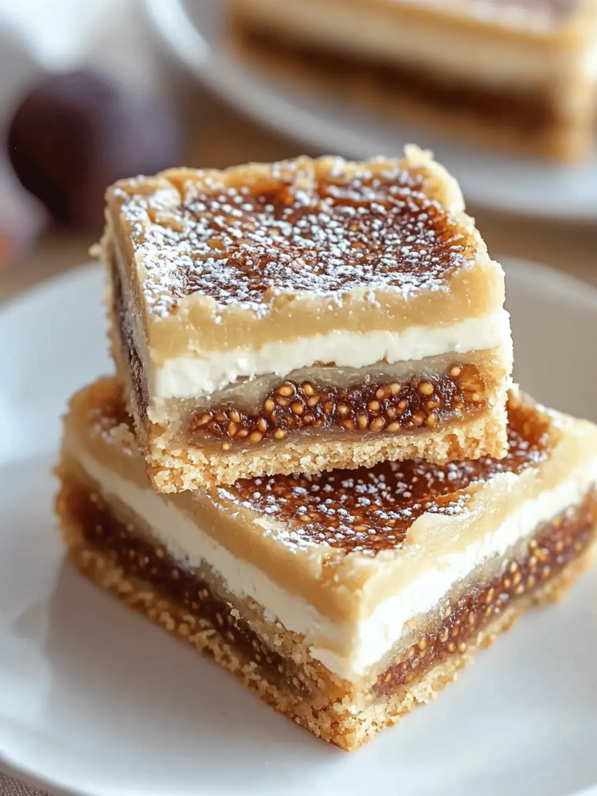 Irresistible Fig and Cream Cheese Bars for Effortless Sharing 4 Fig and Cream Cheese Bars