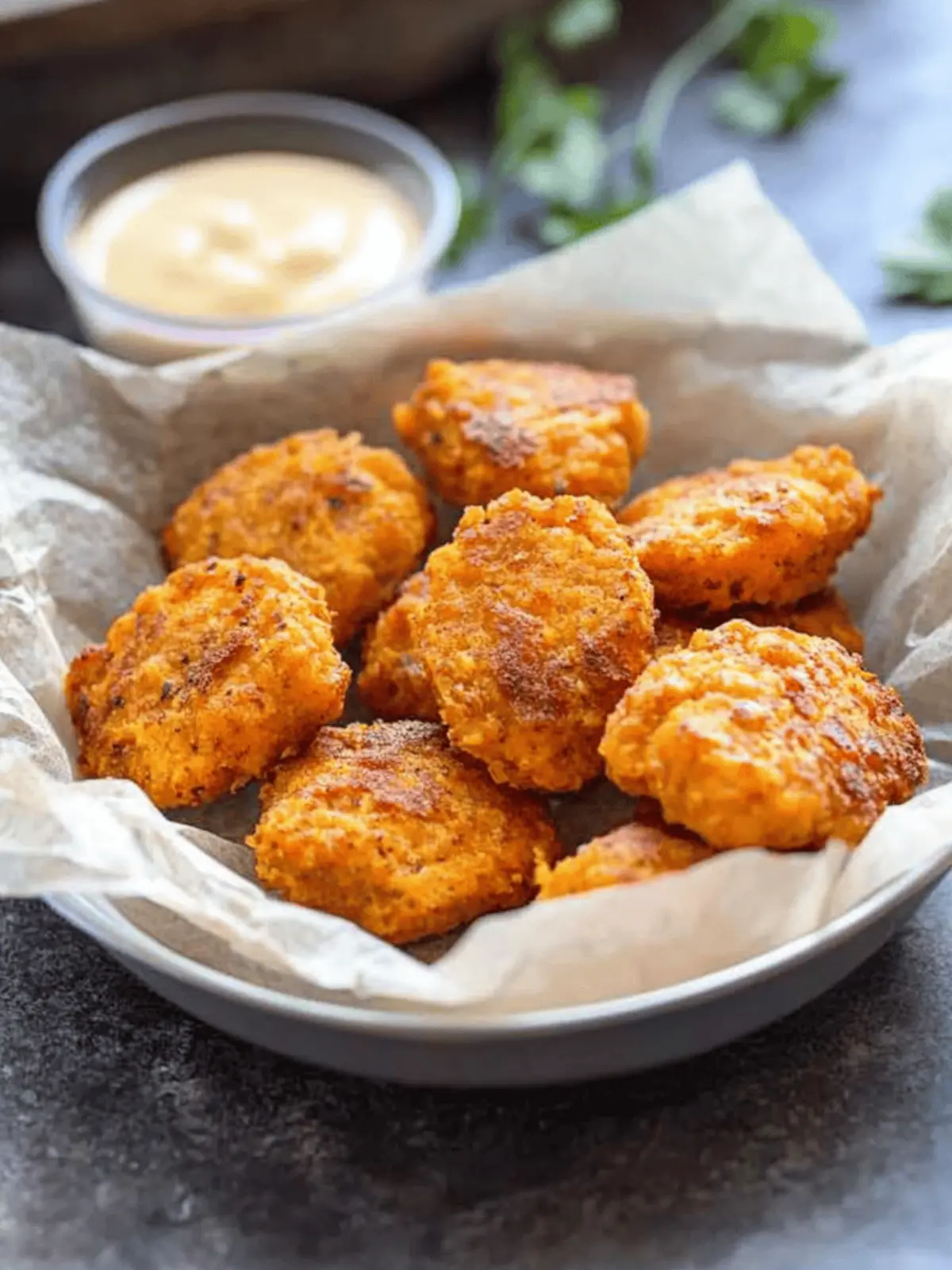 Sweet Potato Chicken Nuggets