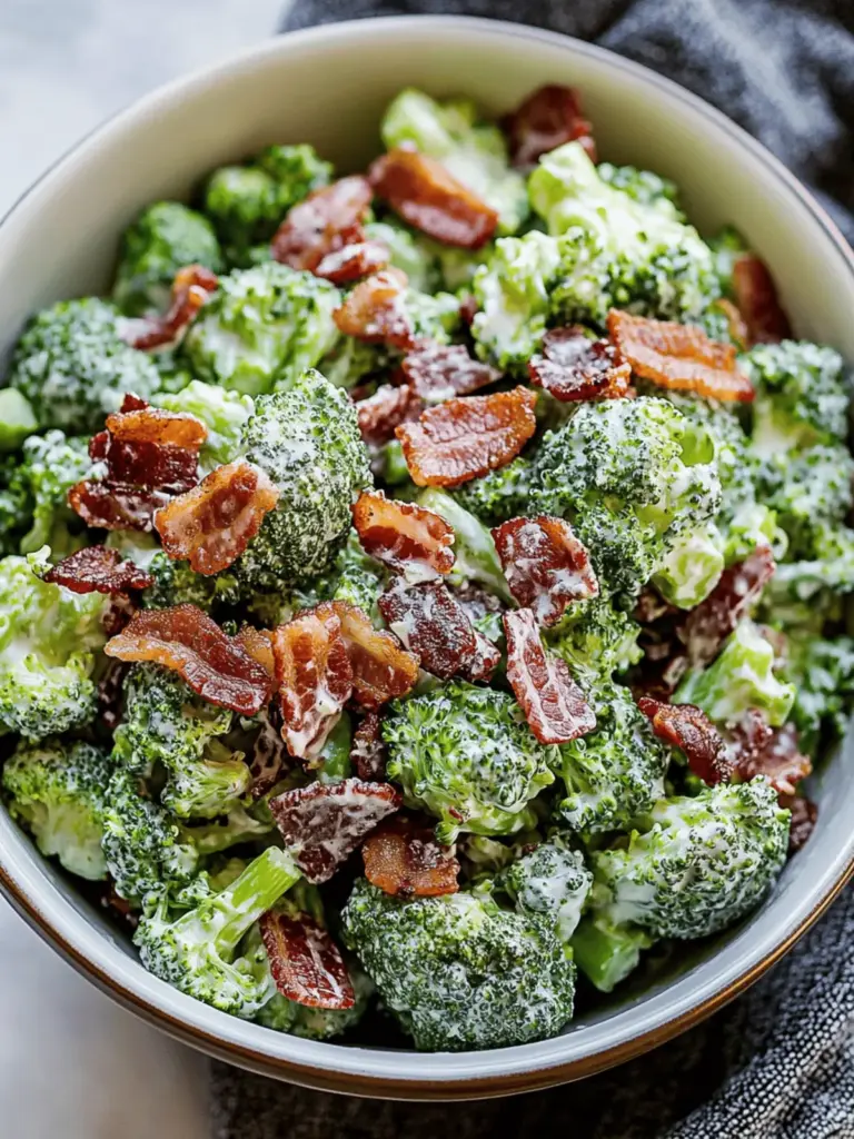 Broccoli Bacon Salad