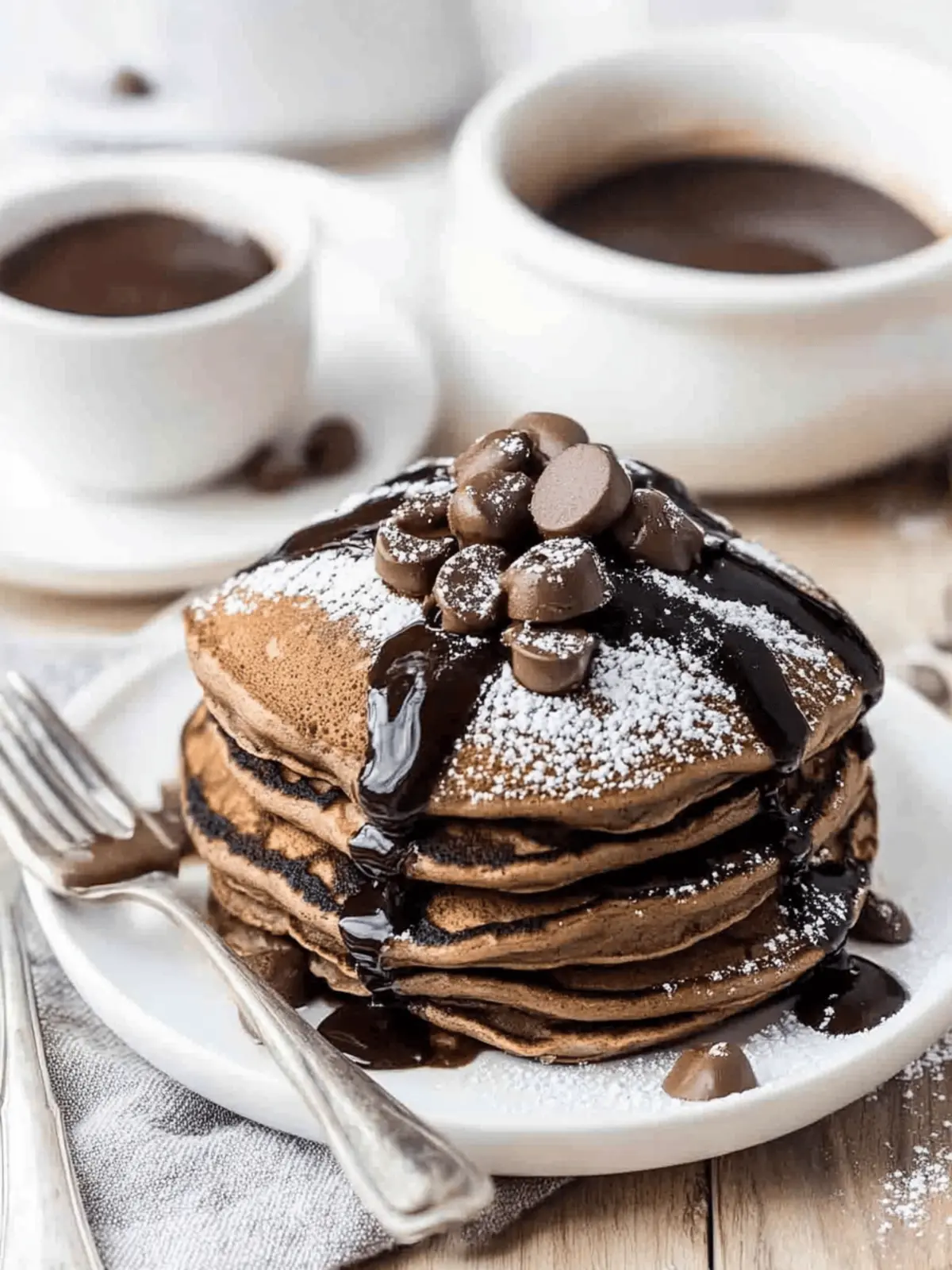 Mocha Pancakes