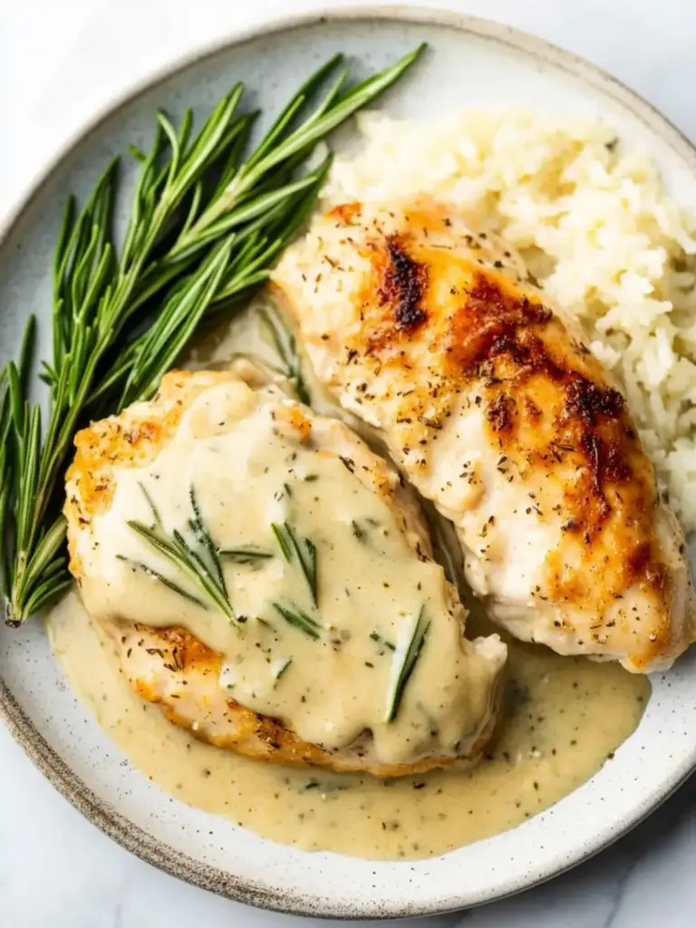Creamy Dijon Rosemary Chicken