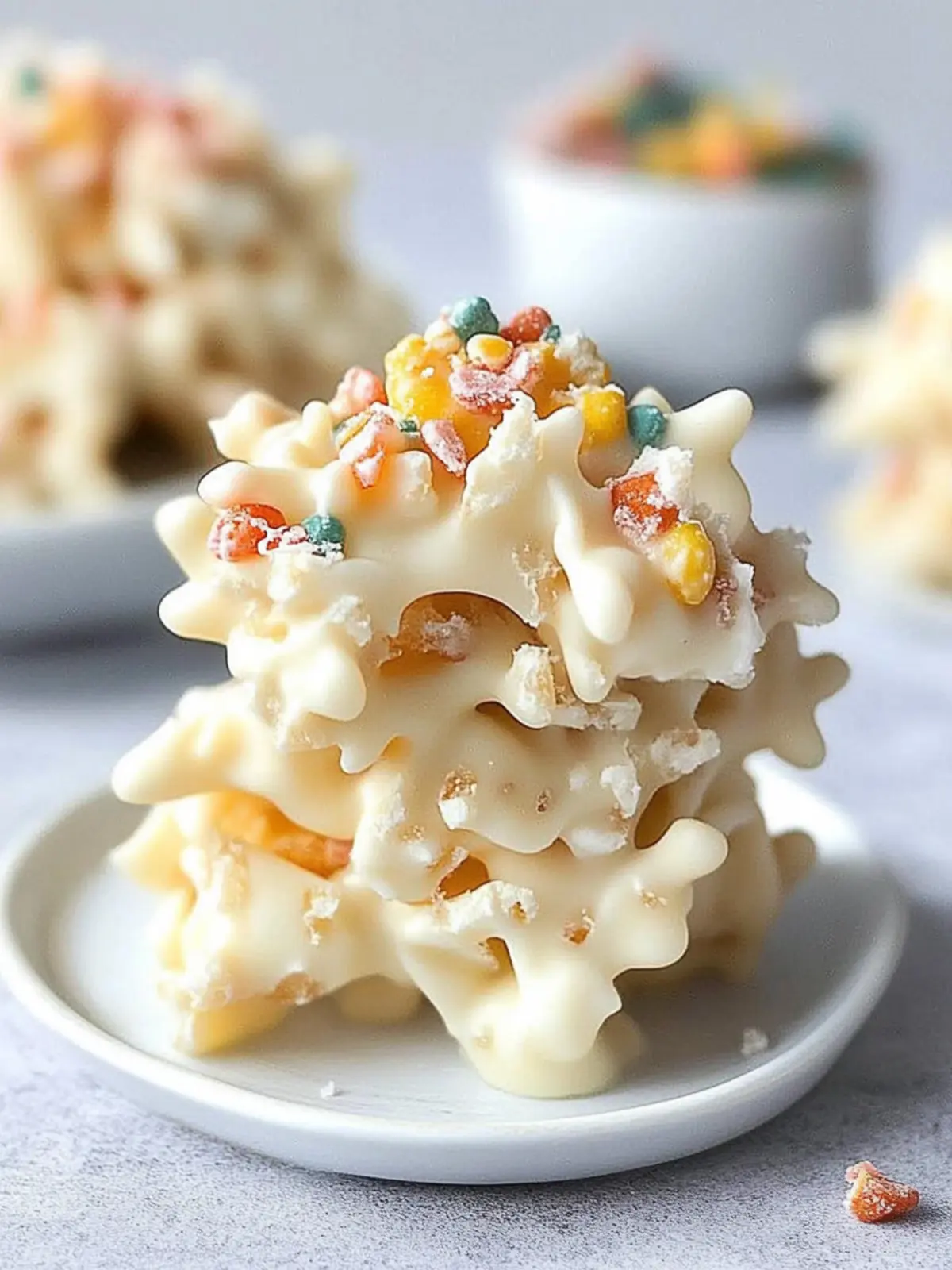White Chocolate Haystacks