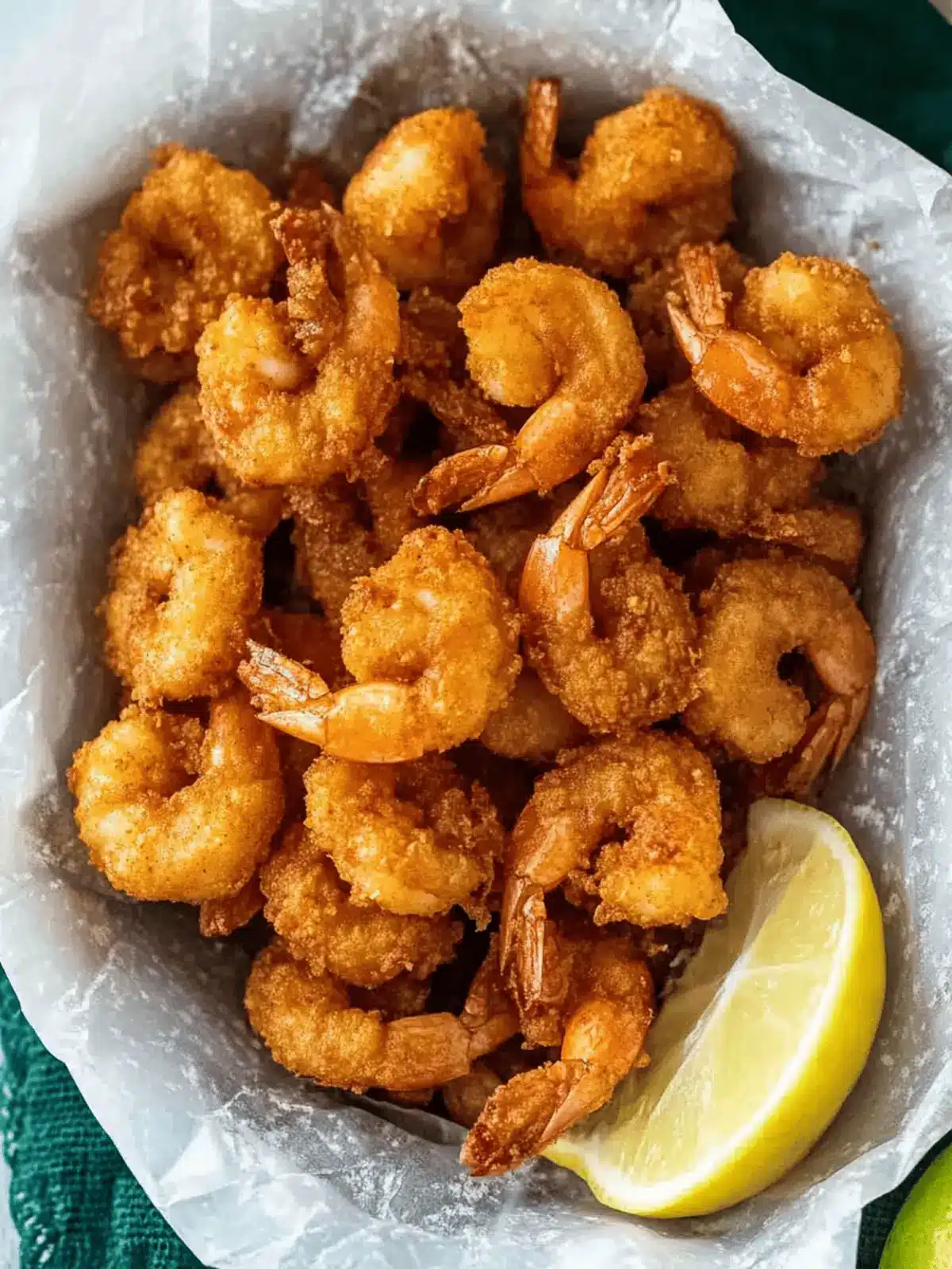Beer Battered Shrimp