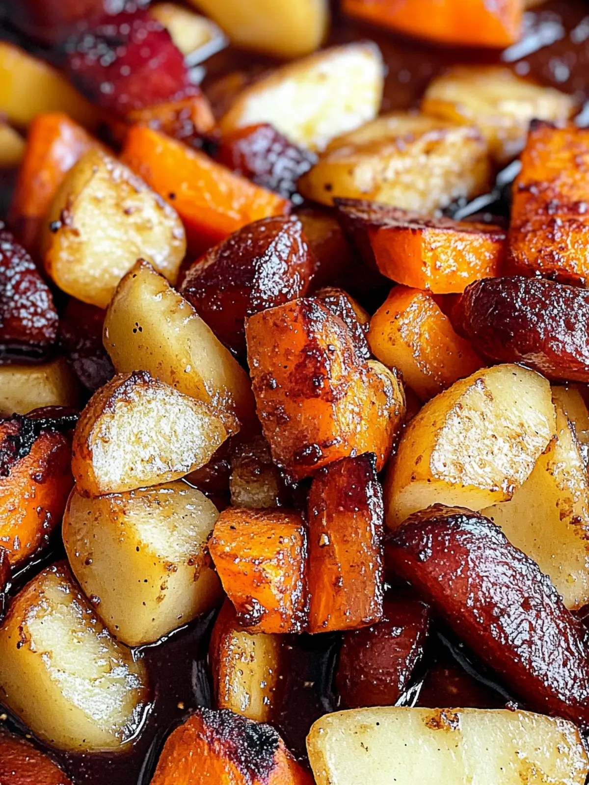 Savory Maple Dijon Roasted Apples & Carrots You’ll Love 5 Maple Dijon Roasted Apples & Carrots