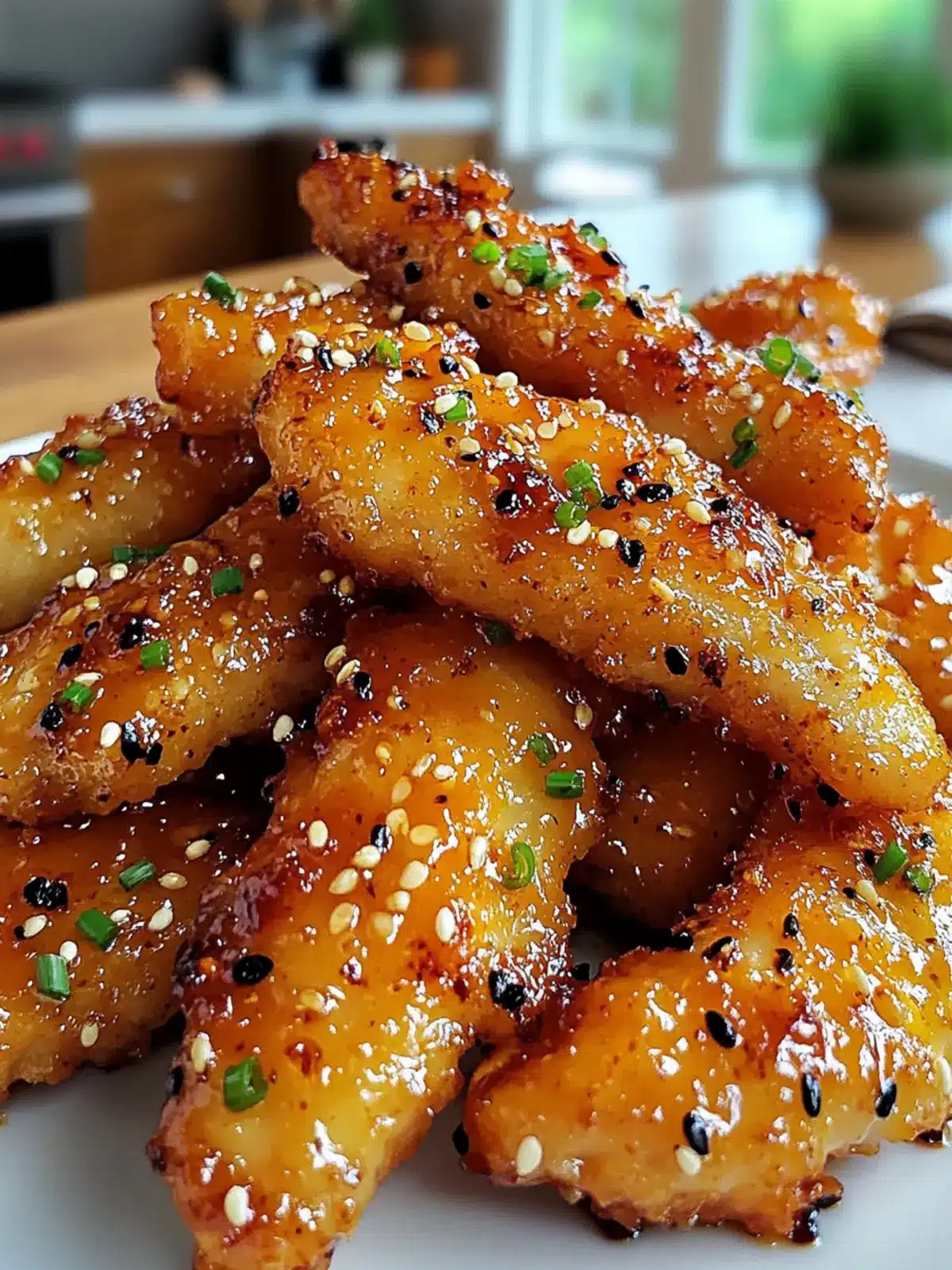 Air Fryer Honey Butter Garlic Chicken Tenders