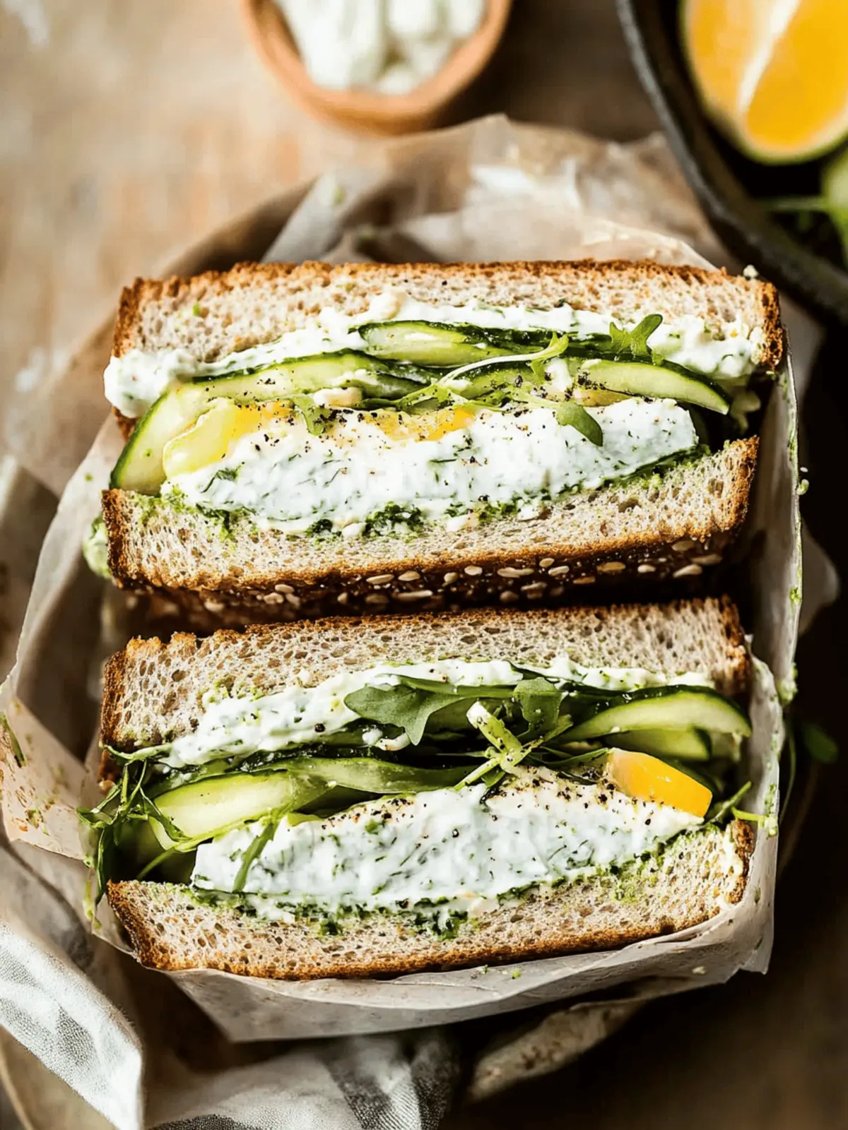 Green Goddess Sandwich