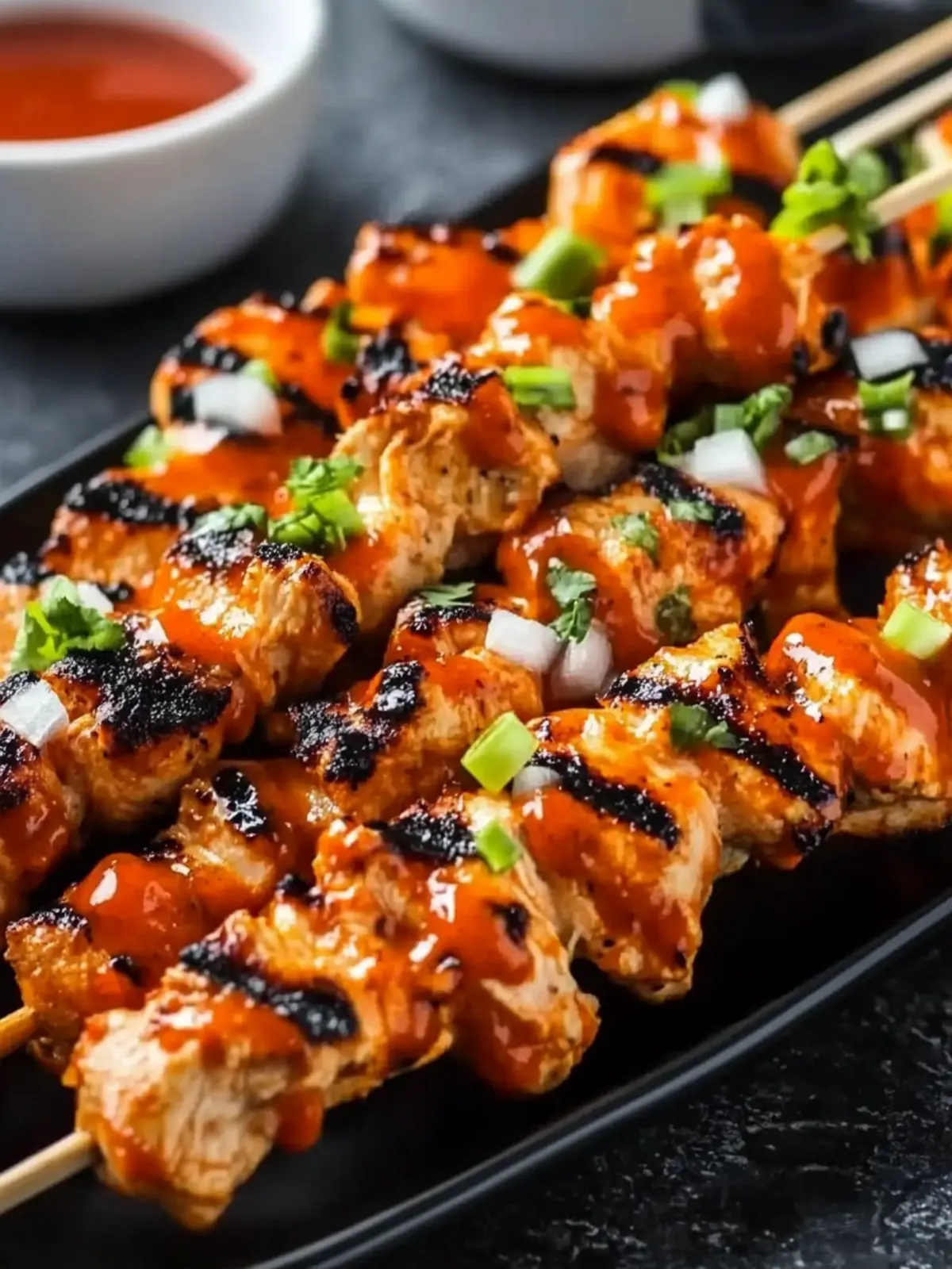 Buffalo Chicken Skewers