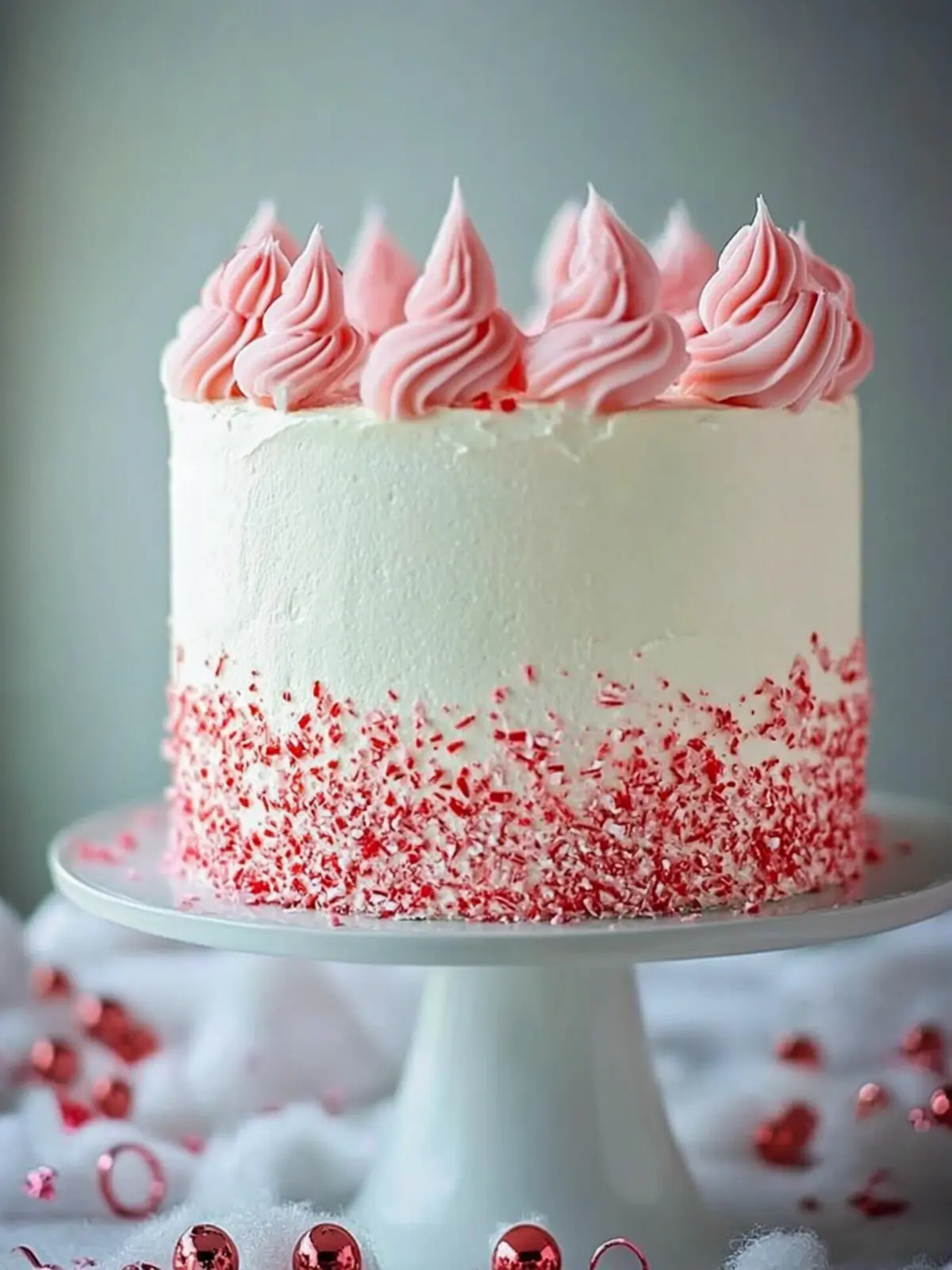 Holiday Peppermint Cake