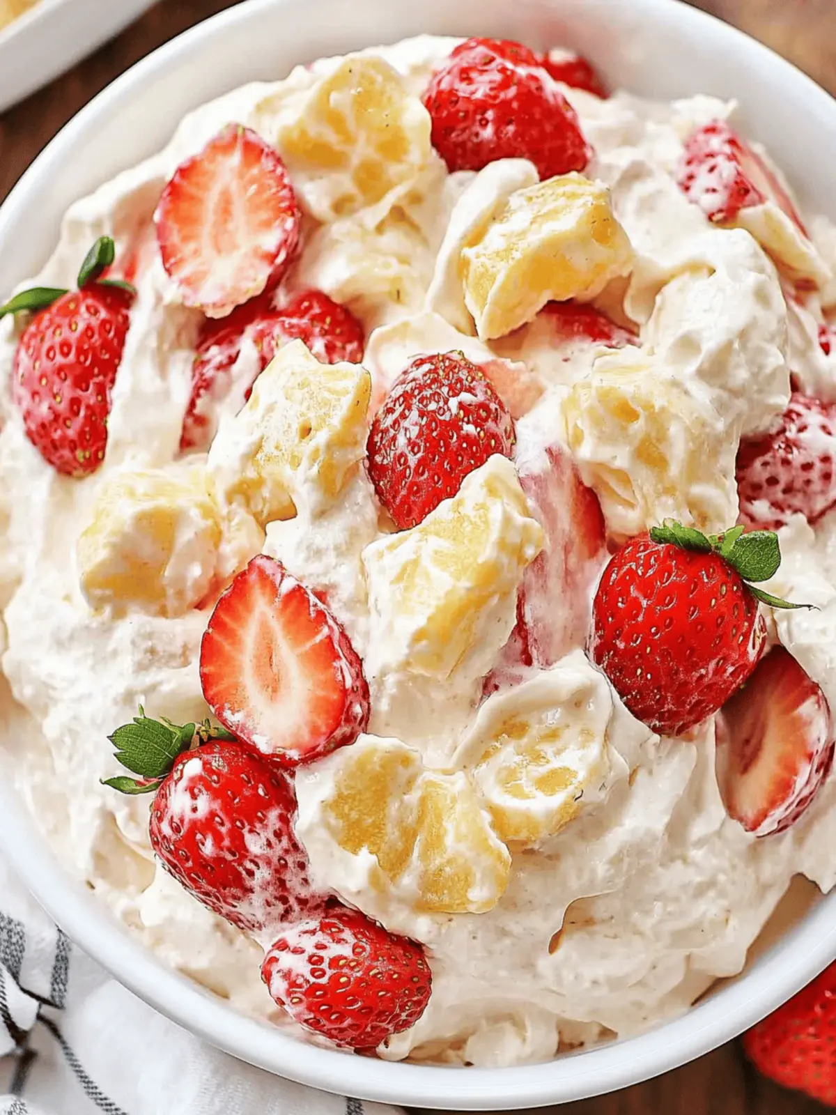 Strawberry Cheesecake Salad The Perfect Summer Treat 4 Strawberry Cheesecake Salad