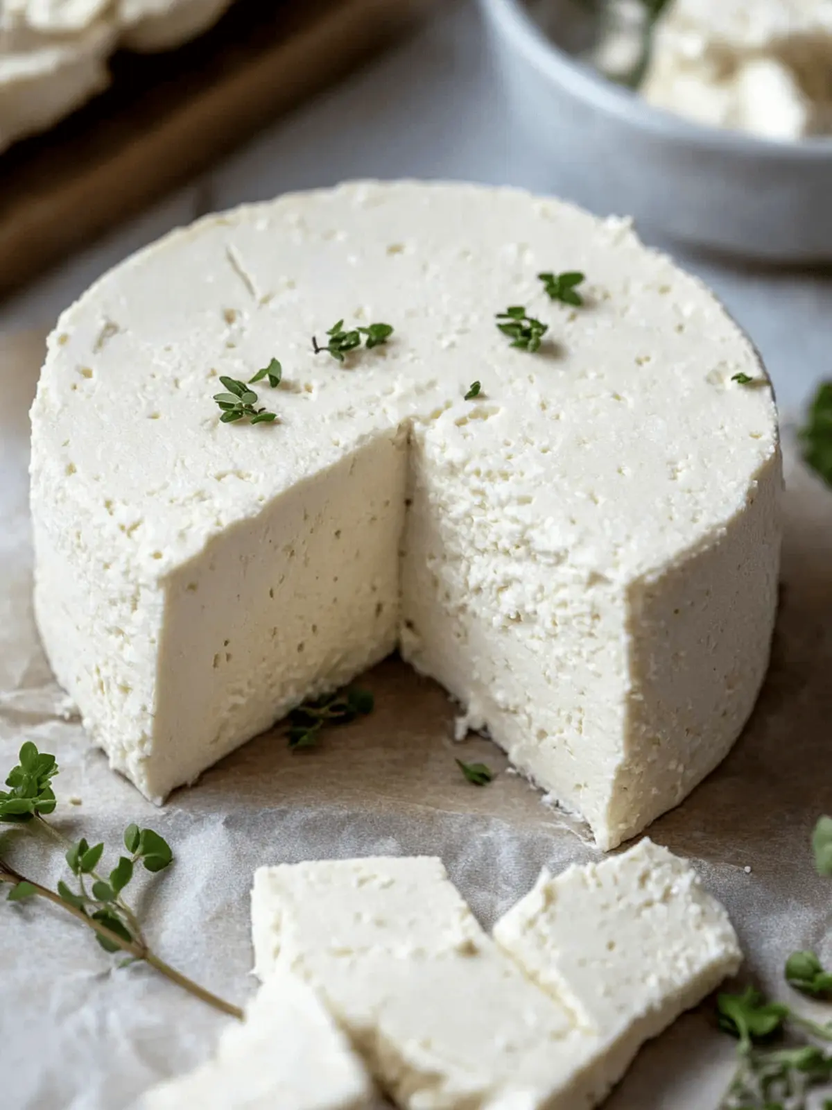 Vegan Feta Cheese