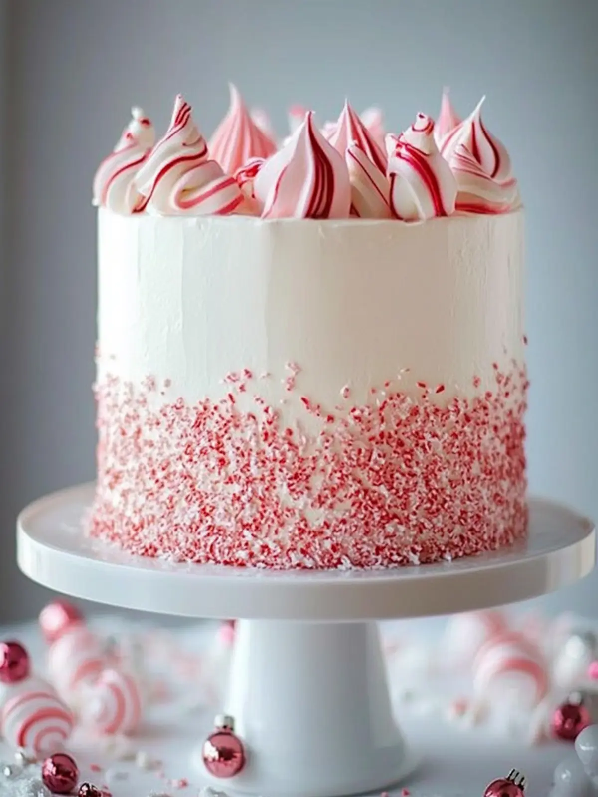 Holiday Peppermint Cake
