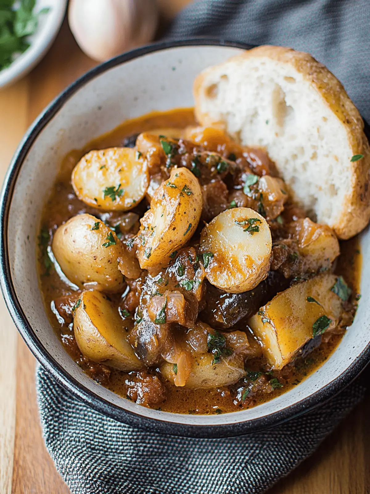 Saucy Hungarian Red Potato Goulash