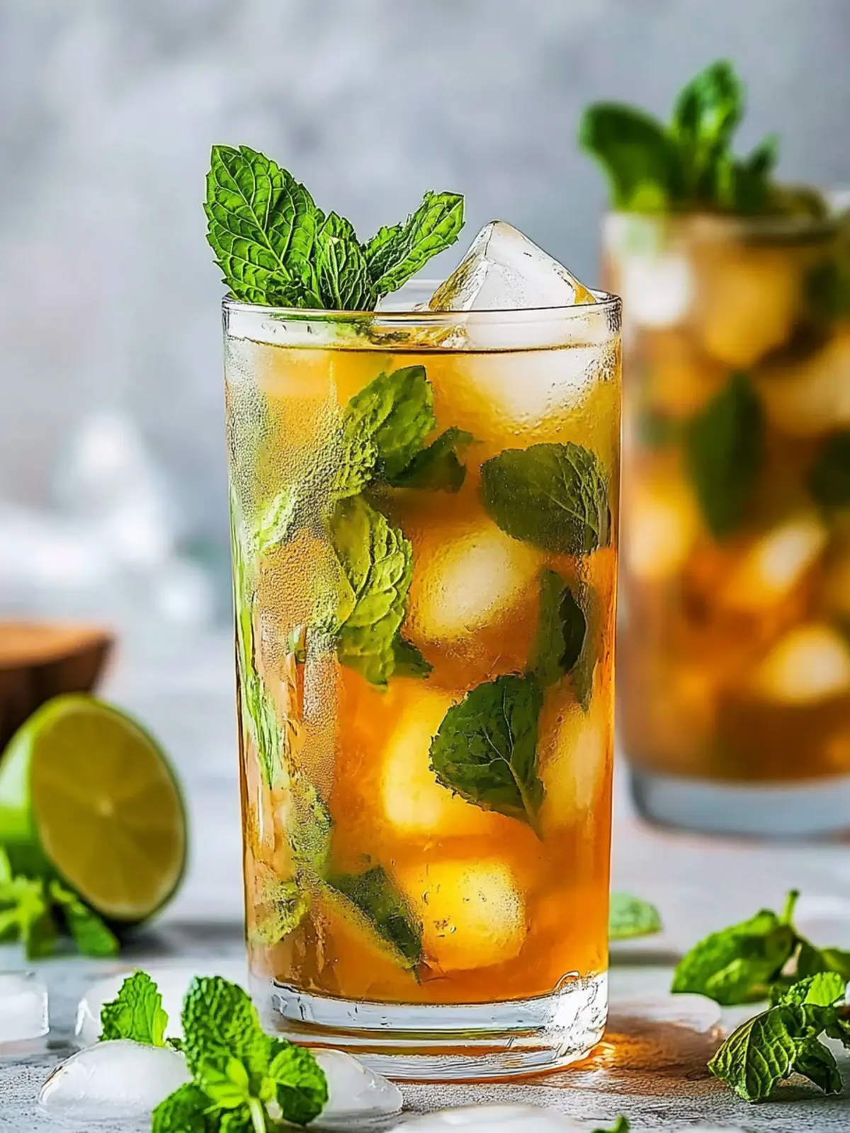 Revitalize Your Day with Mint Mojito Iced Tea Bliss 3 Mint Mojito Iced Tea