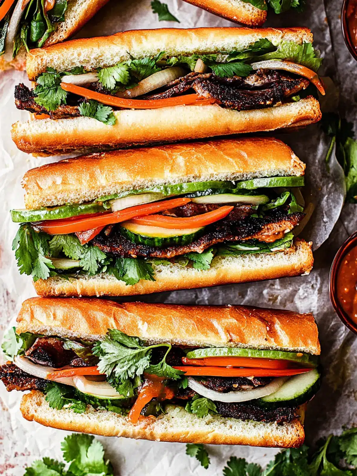 Bahn Mi Sandwich