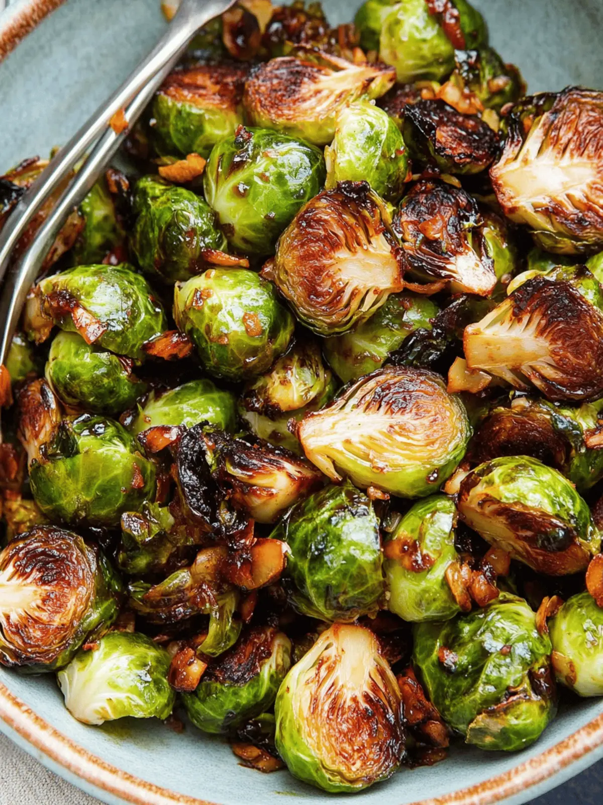 Honey Balsamic Brussels Sprouts