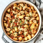 Green Chile Chicken & Potato Skillet