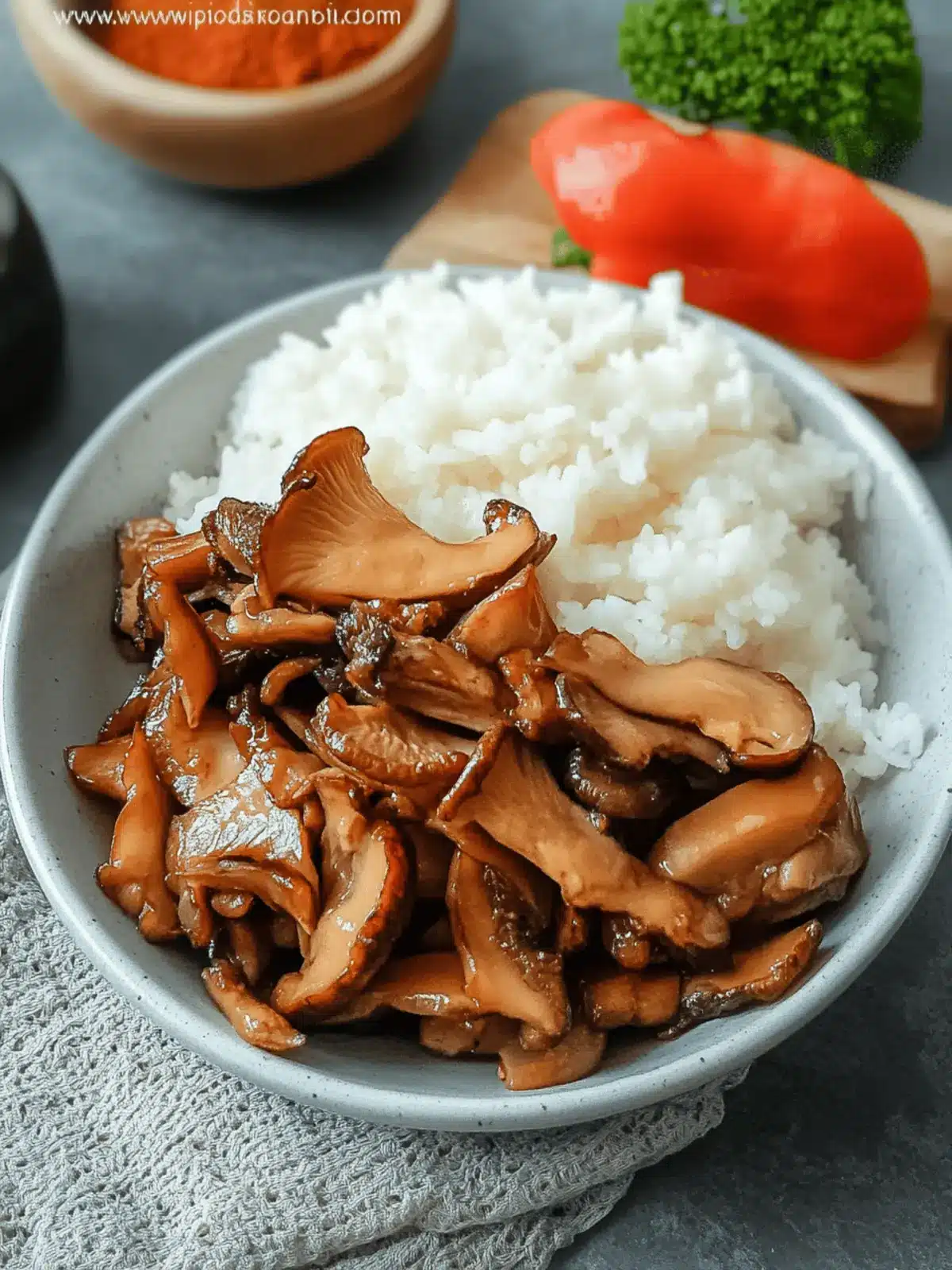 Oyster Mushroom Tocino