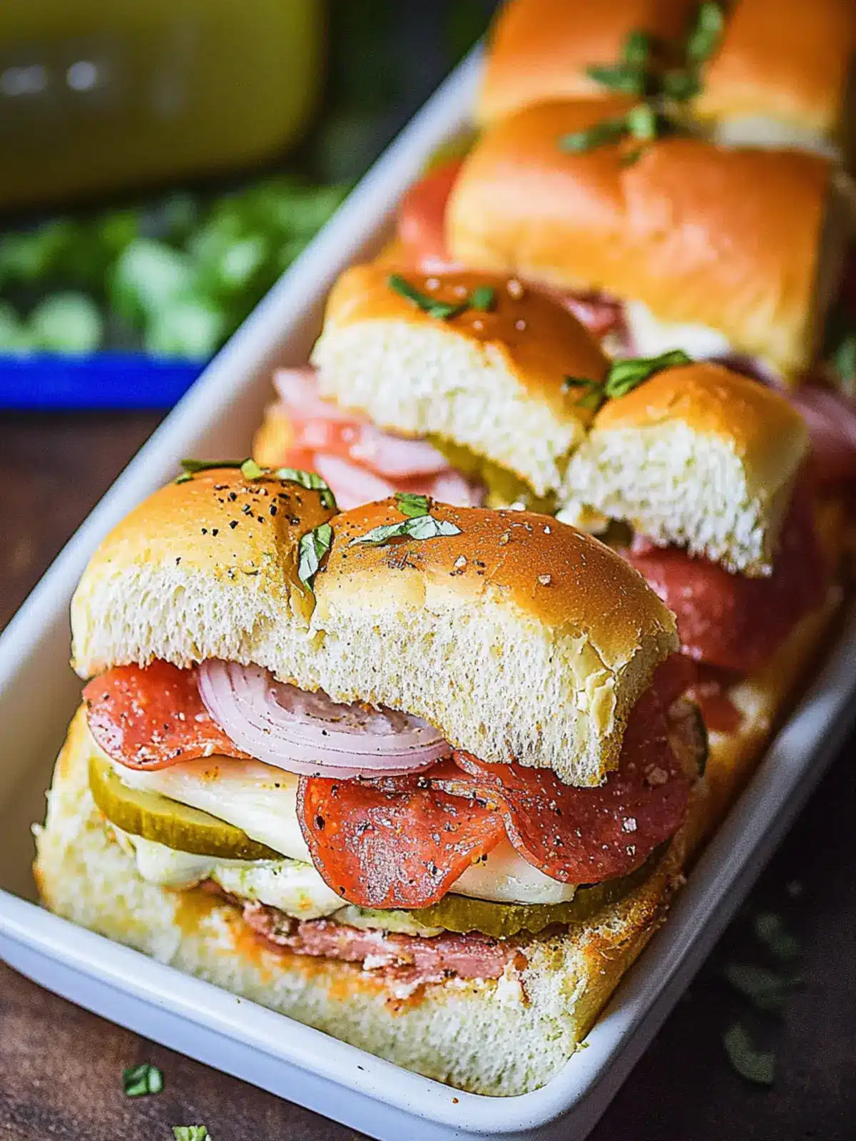 Savory Hot Italian Sub Sliders That Bring the Flavor Home 2 Hot Italian Sub Sliders