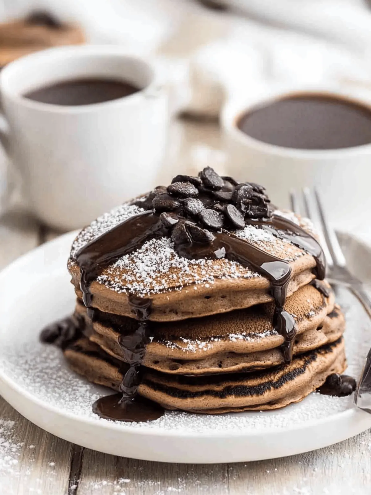 Mocha Pancakes