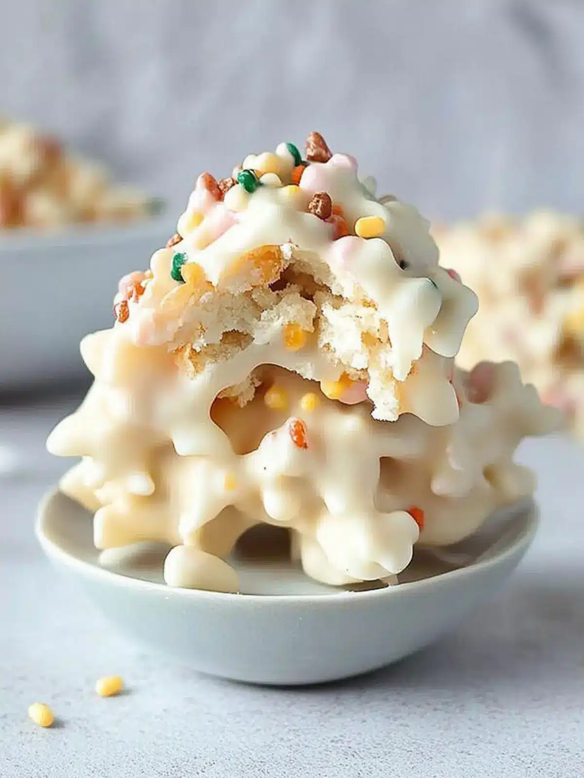 White Chocolate Haystacks