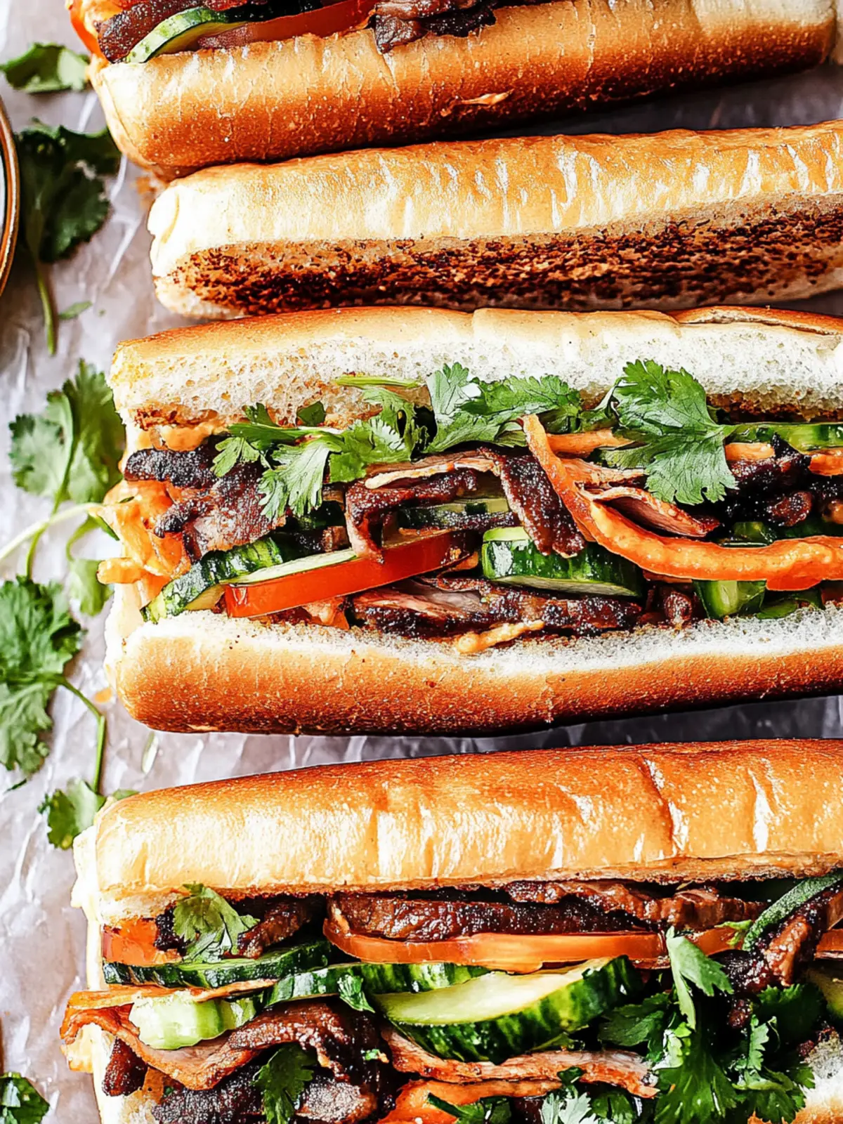 Bahn Mi Sandwich