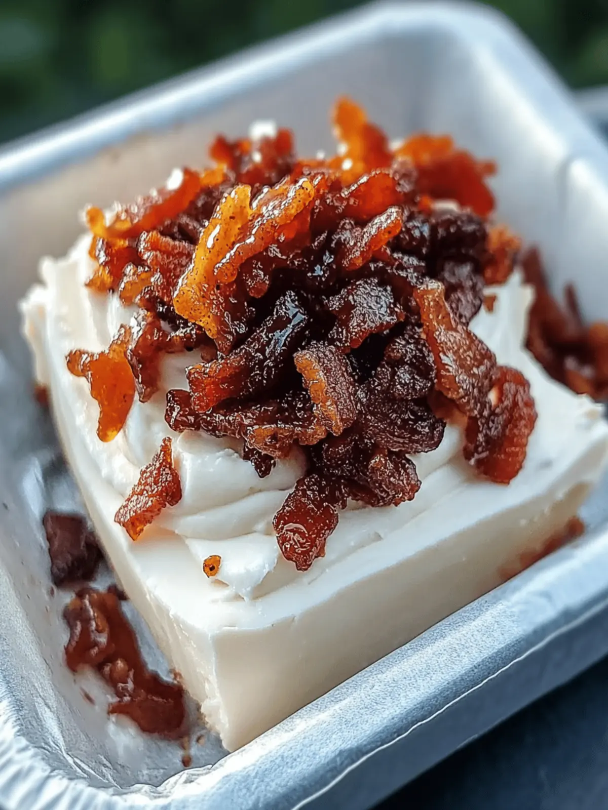 Chili Bacon Crunch Cream Cheese Spread