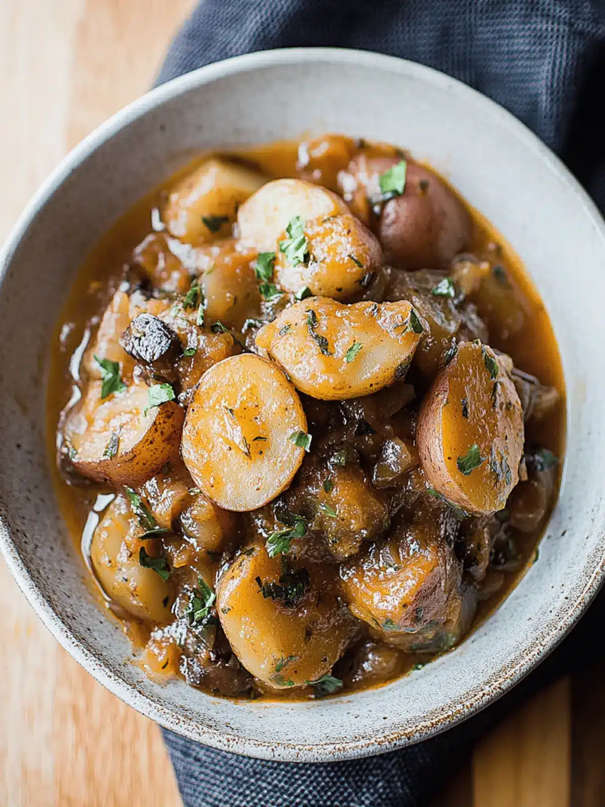 Saucy Hungarian Red Potato Goulash