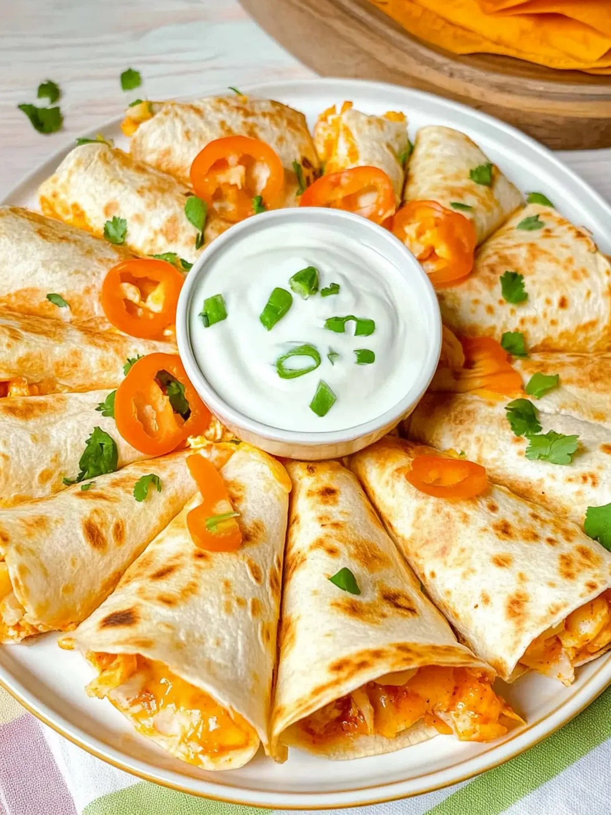 Zesty Vegan Buffalo Cauliflower Quesadillas You’ll Crave 4 Vegan Buffalo Cauliflower Quesadillas