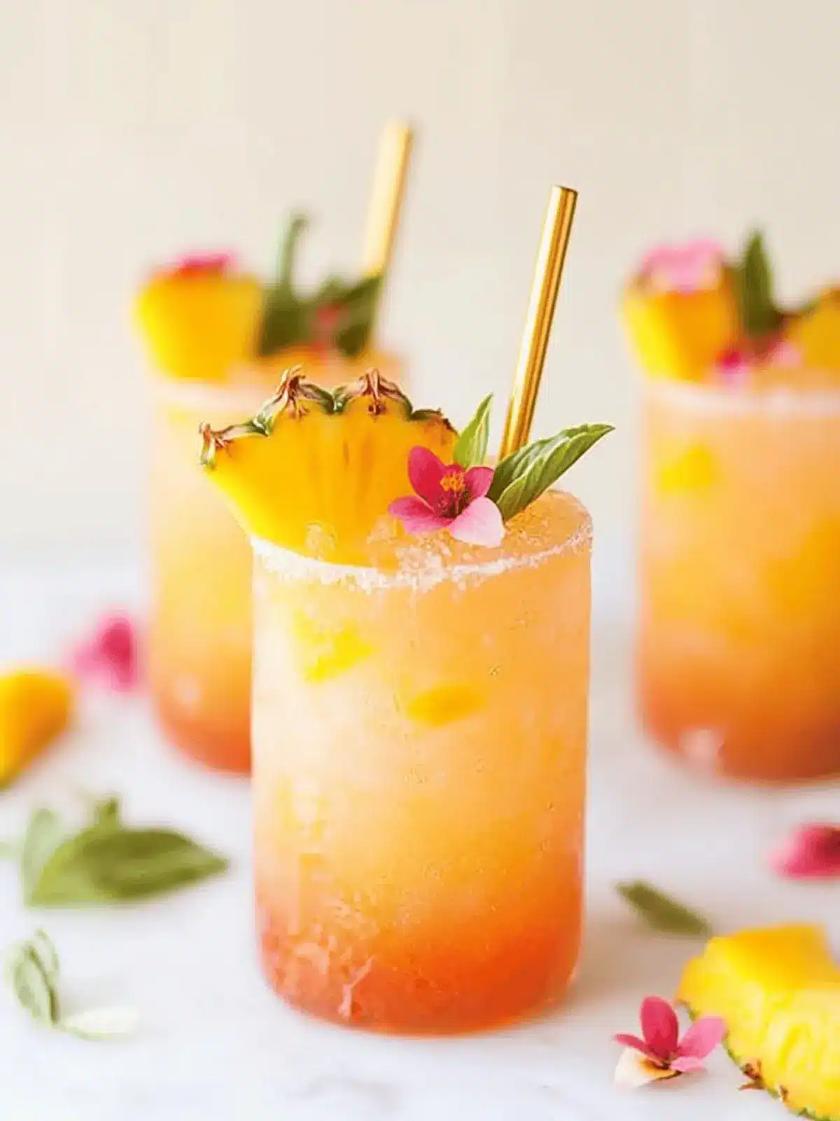 Pineapple Mango Rum Punch