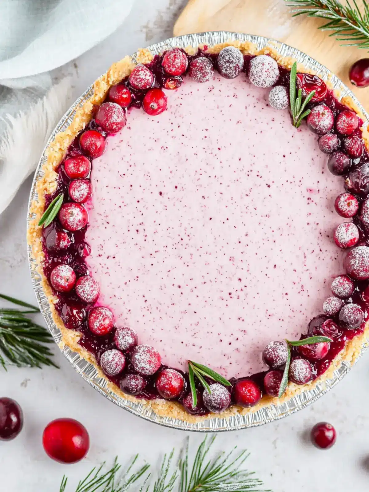 Delicious No Bake Cranberry Pie for Effortless Entertaining 4 No Bake Cranberry Pie