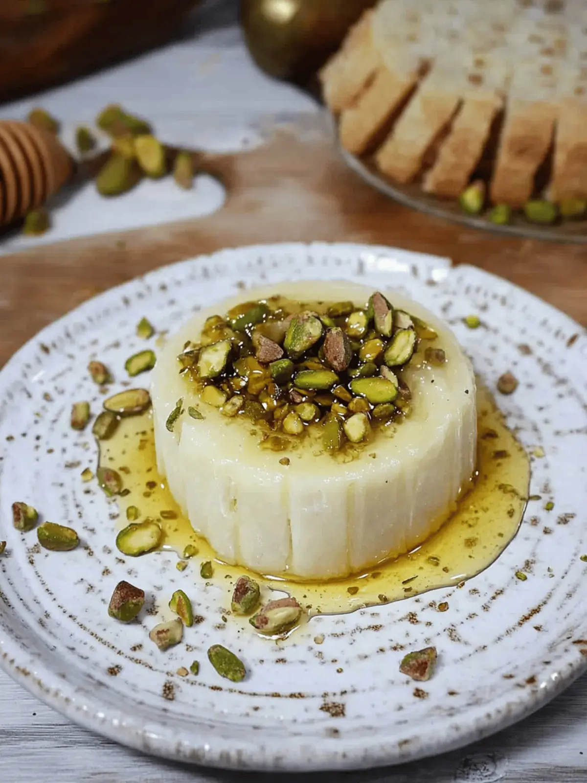 Boursin Cheese Pistachio Honey