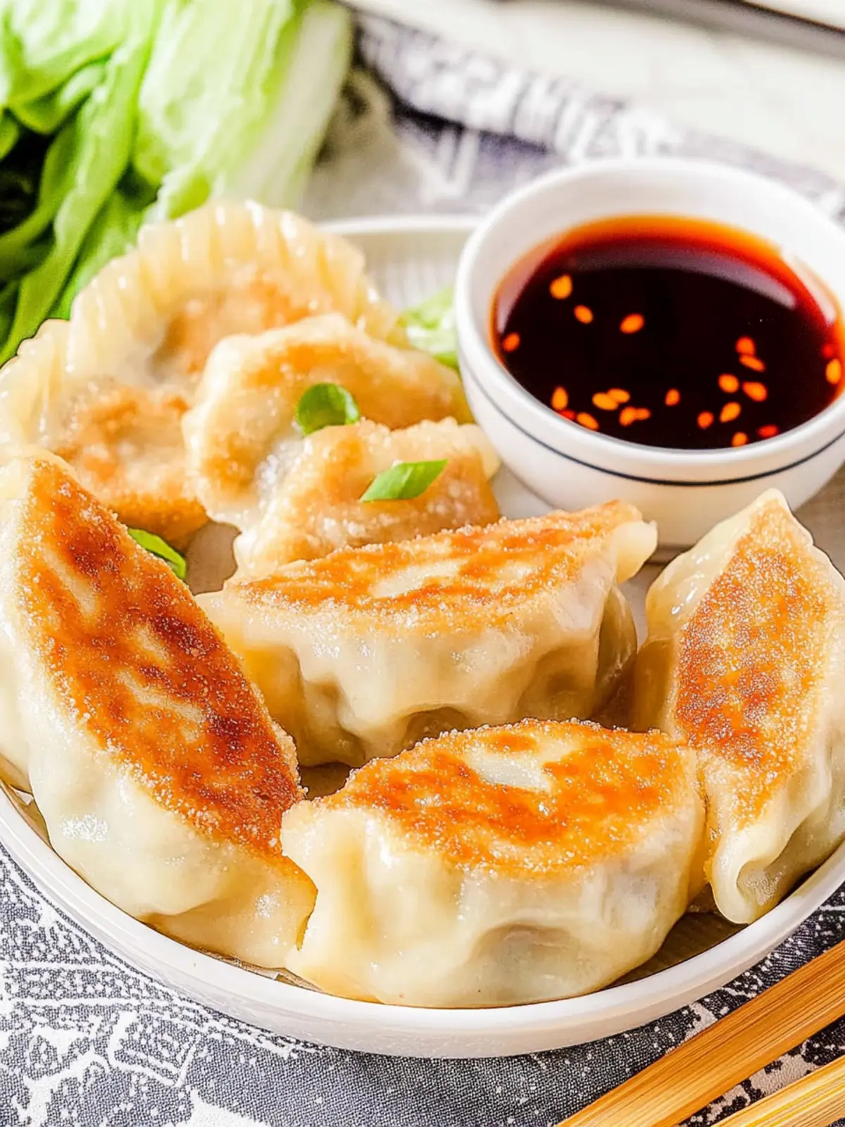 Irresistible Fried Korean Dumplings You Can Make at Home 2 Fried Korean Dumplings