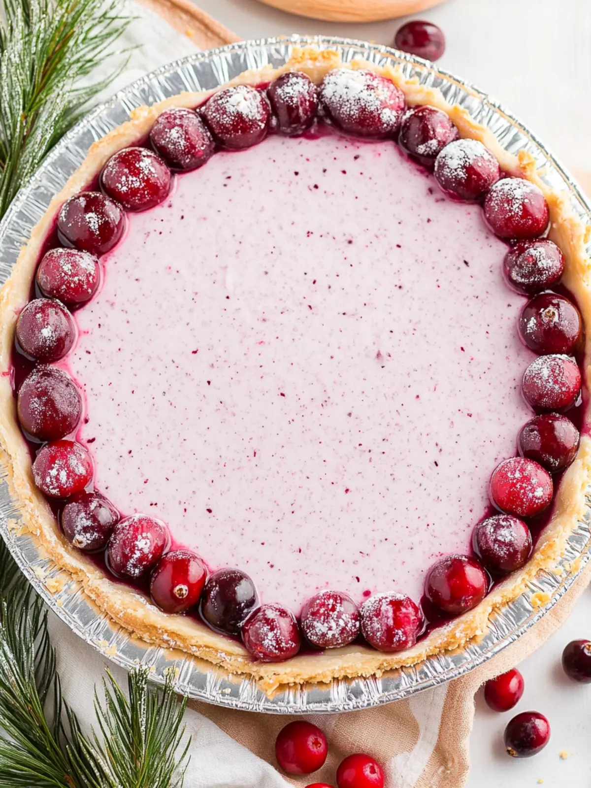 Delicious No Bake Cranberry Pie for Effortless Entertaining 2 No Bake Cranberry Pie