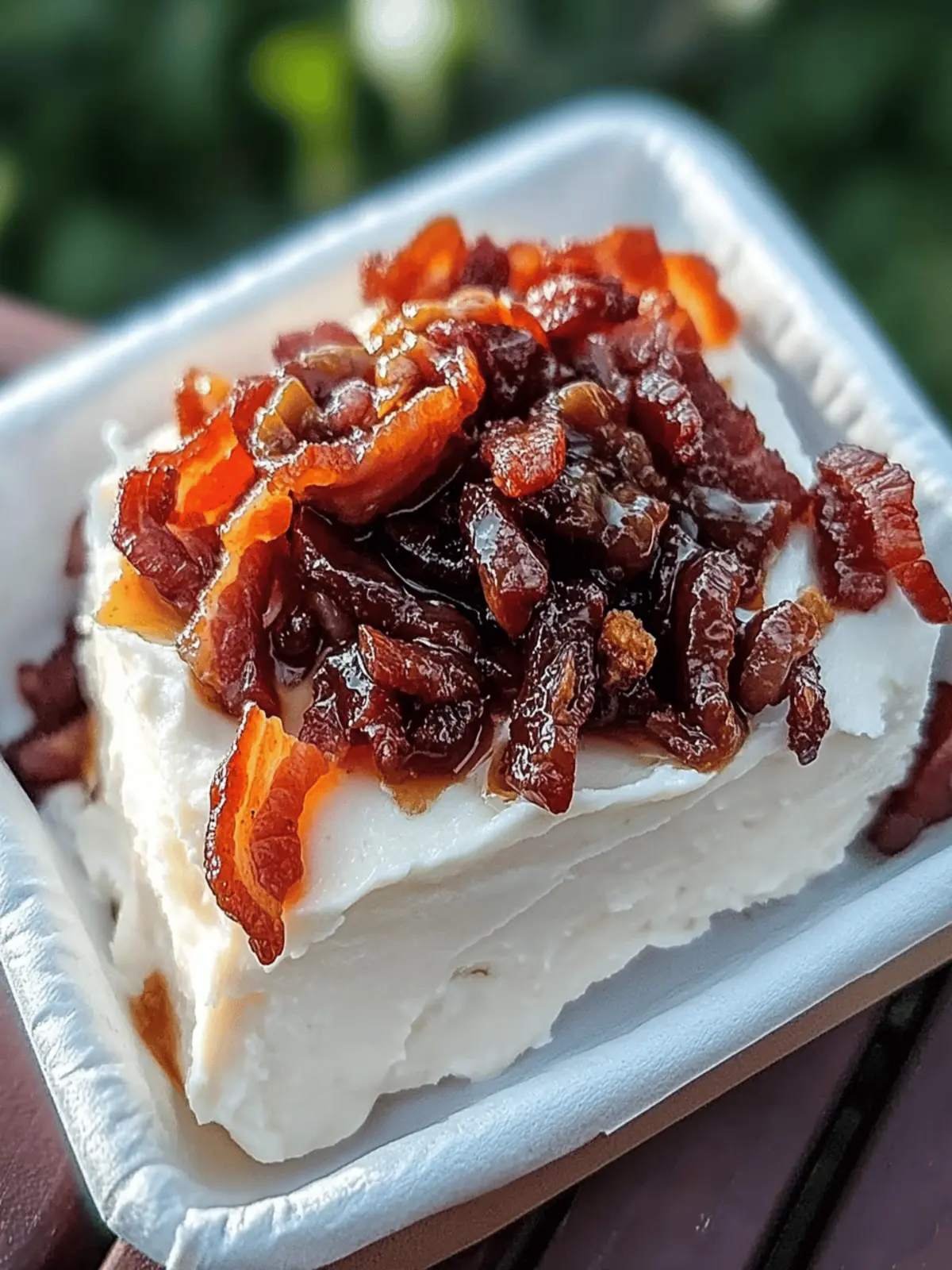 Chili Bacon Crunch Cream Cheese Spread
