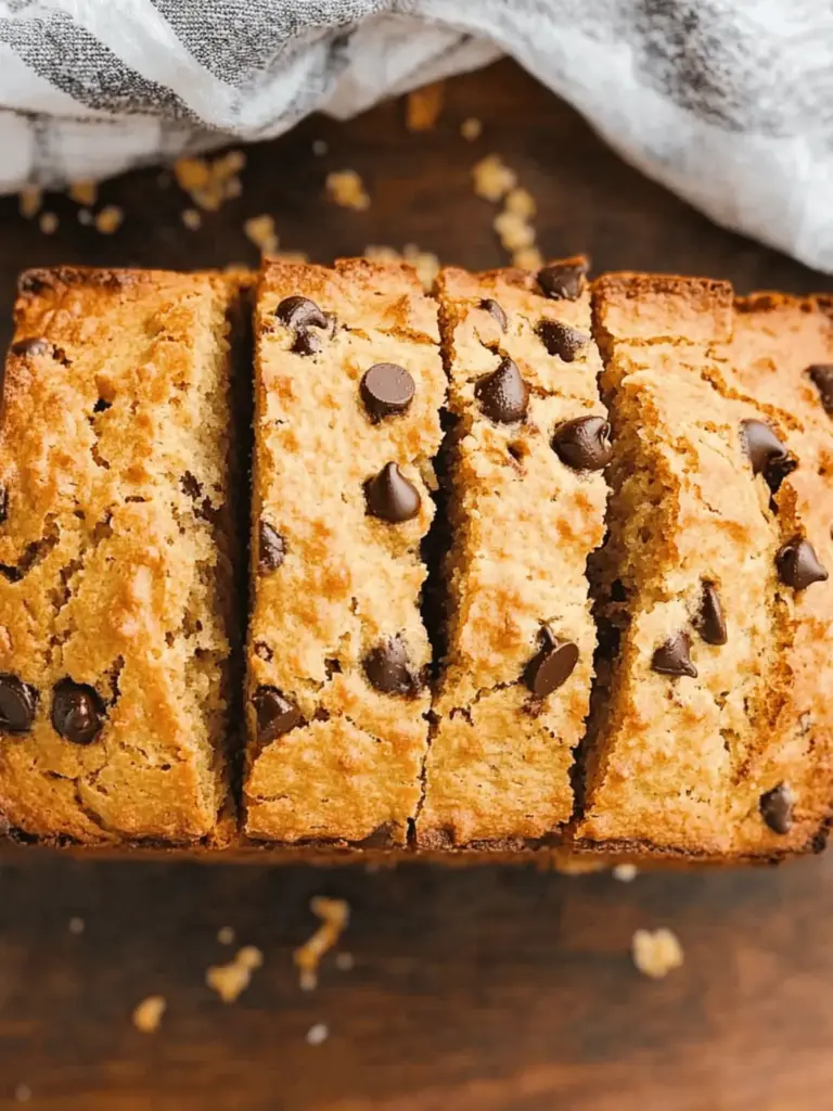 Chocolate Chip Sourdough Quick Bread