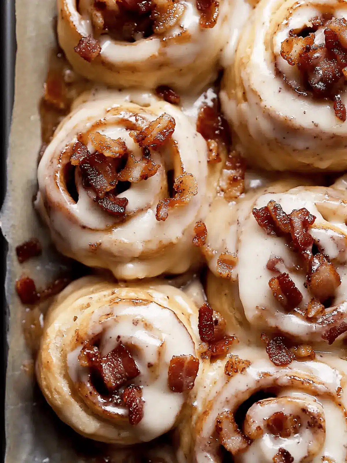 Indulgent Bourbon Maple Bacon Cinnamon Rolls to Crave 2 Bourbon Maple Bacon Cinnamon Rolls