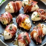 Prosciutto Wrapped Mozzarella Bites