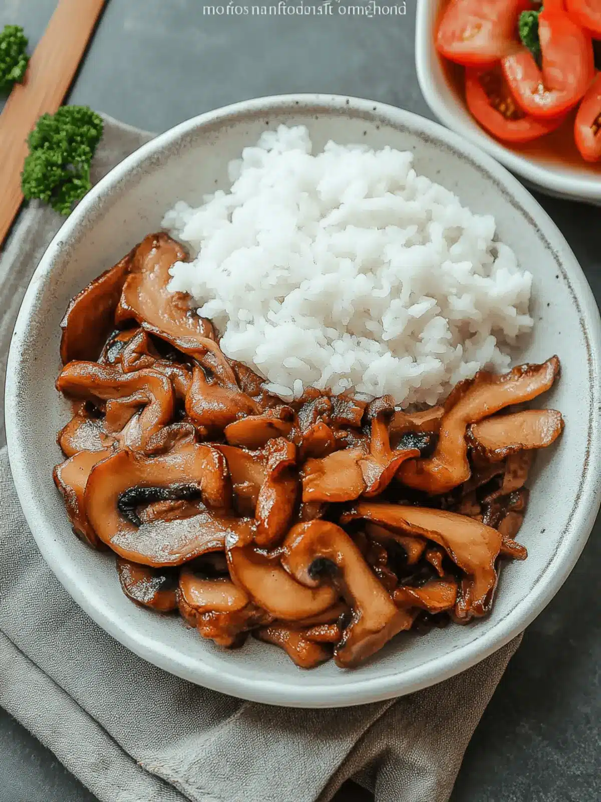 Oyster Mushroom Tocino