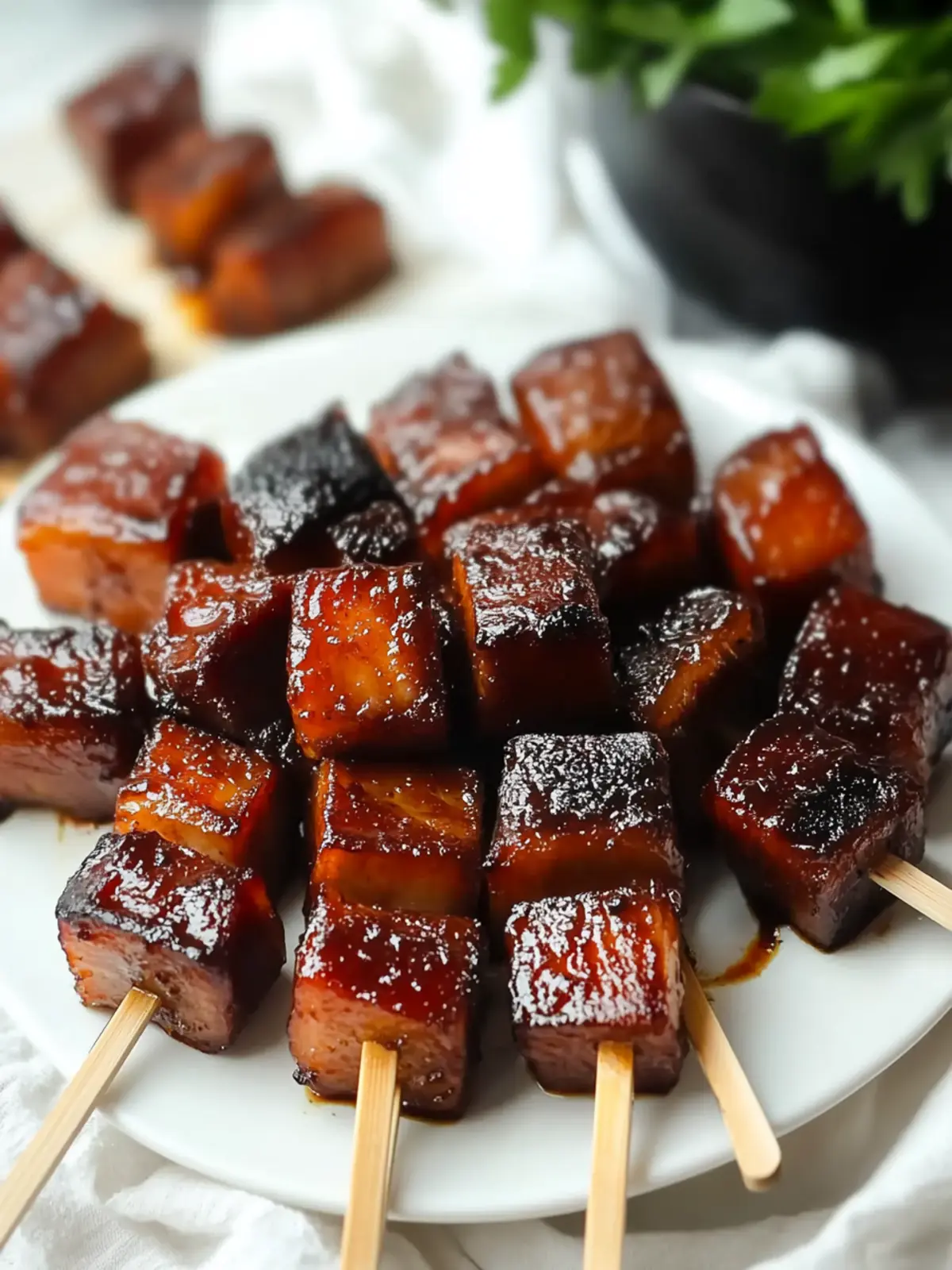 Pork Belly Lollipops