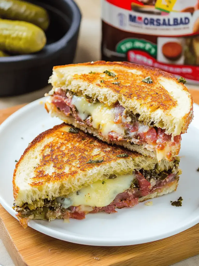 Muffaletta Grilled Cheese